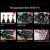 4-Side H11 LED Headlight Super Bright Bulbs Replacement  Kit HIGH/LOW Beam 6000K