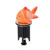 WENKO 21455100 Waschbeckenstöpsel Pluggy 3D Clown Fish