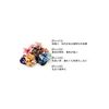 COCOLUCK Japanese Pattern Crepe Scrunchie Hair Elastic Stylish Hair Accessories Hair Ornament Hair Elastic Made in Japan Small Chrysanthemum Series (Small Chrysanthemum Red)