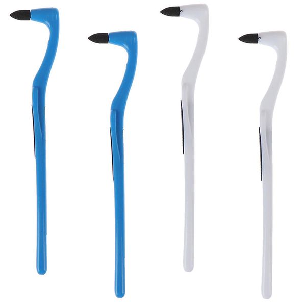 Ceonam 4-Pack Dental Tooth Stain Removers, Ergonomic Handle Design, Effective Plaque and Tartar Cleaning Tools for Adult Oral Care