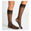 Boots Glossy Knee High Black 3s