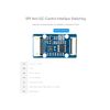 1.5" Transparent OLED Display Module 128x64 Resolution Light Blue Color Display OLED for Raspberry Pi/Arduino/STM32 Full View Angle, Embedded Independent Driver Chip, SPI/I2C Interface