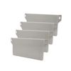 4pcs Vertical Blind Weights 89mm, White Bottom Weights Slats for 89 mm Slat