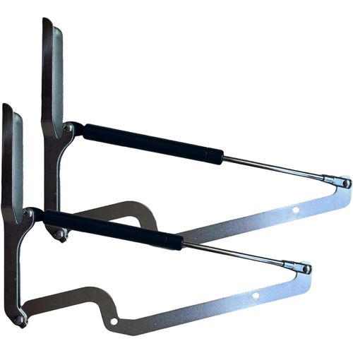 2 Pack Lid Piston Shock Hinge Support Gas Strut for Keter Deck Box Hinges, Replacement Parts for Keter Storage