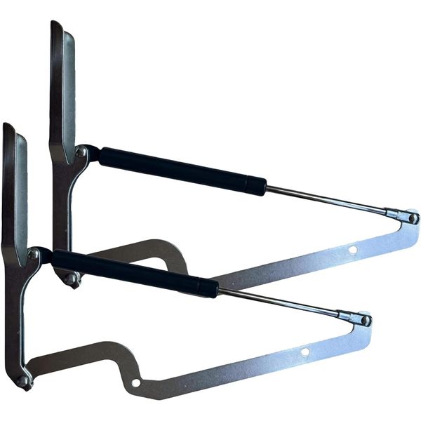 2 Pack Lid Piston Shock Hinge Support Gas Strut for Keter Deck Box Hinges, Replacement Parts for Keter Storage