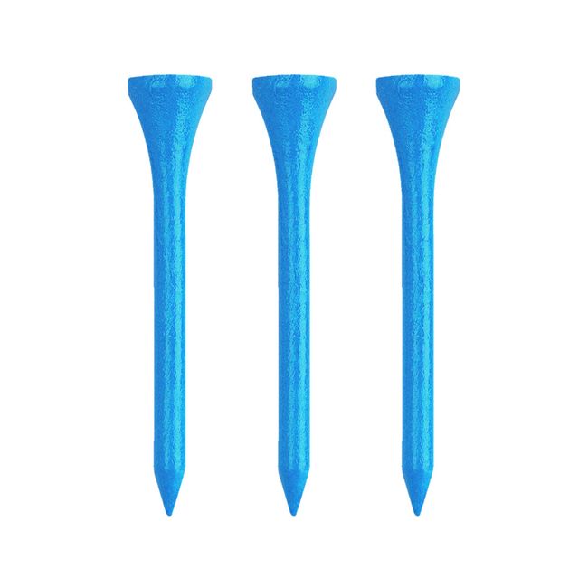 Izzo Wood Golf Tees - Light Blue