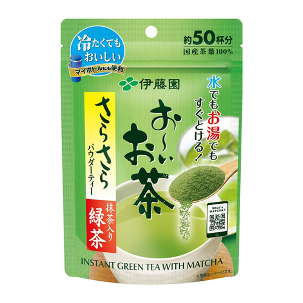Itoen Oi Ocha Instant Green Tea With Matcha Powder 40g