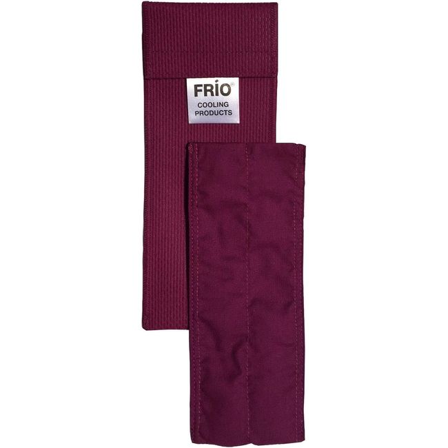 Frio Cooling Wallet - Individual-Burgundy-Keep Insulin Cool for 45 Hr without Ev
