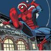 CRYSTAL ART Festive Spiderman (Marvel) 18x18cm Card