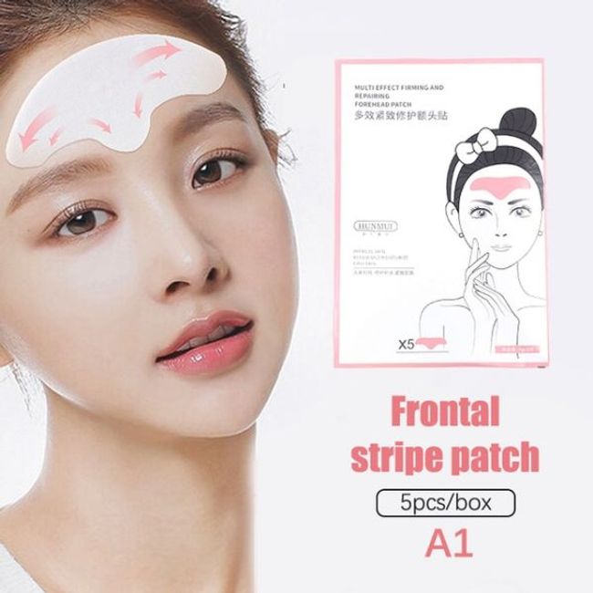 5 Forehead Mouth Firming Anti Wrinkle Patch Aging Treatment Mask