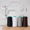 Sewing Thread Set #60 Lock Sewing Thread 3000Y Spools x 4 Pieces, Patchwork Thread, Quilting, Industrial Thread, Household Thread, For Normal Grounds, Generous, Large Capacity (Black, White, Gray,