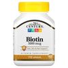 Biotin, 5,000 mcg, 110 Capsules