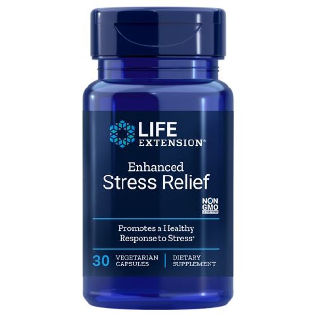 Natural Stress Relief 30 vcaps  by Life Extension