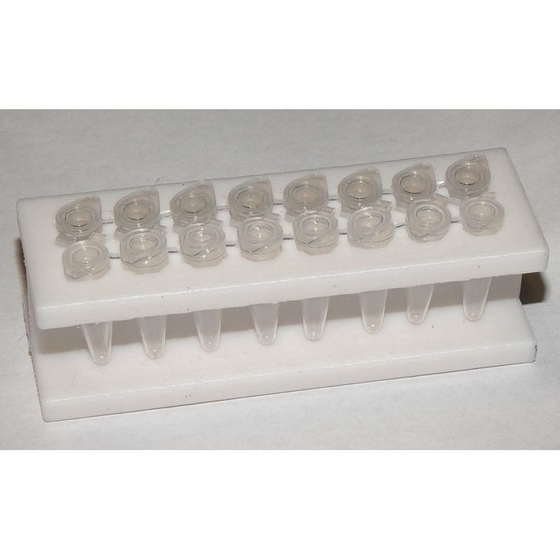 Magnetic Beads Separation Stand, Lab Rack for PCR Tubes, 0.1 to 0.3 ml ...