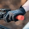 Oxford Switchback 2.0 Cycle Gloves, Grey, S. Full Finger MTB Gloves.