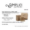 SIMPLICI Oatmeal & Honey Bar Soap Bulk Box (7 bars)