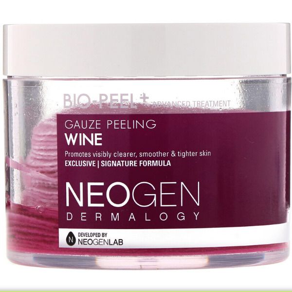 New 2-Pack Neogen Dermalogy Bio Peel+ Gauze Peeling Wine, 60 sheet