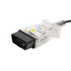 Ediabas Cable, K+DCAN Cable with Switch USB Interface Car OBD2 Diagnostic Scanner Tool for E60 E61 E81 E70 E83 E87 E90 E91 E92 E93