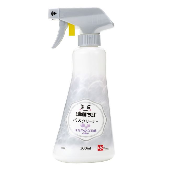 Gekiochi-kun Bath Cleaner, Foam Spray (Disinfecting + Deodorant), 12.8 fl oz (380 ml), For Hot Water and Sebum Stain (Soap Scent)