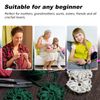 Aulley 1 Set Needle + Hook Crochet for Knitter Knitting Loom