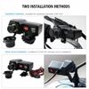 Waterproof Motorcycle Handlebar Dual USB Phone Charger Cigarette Lighter Socket