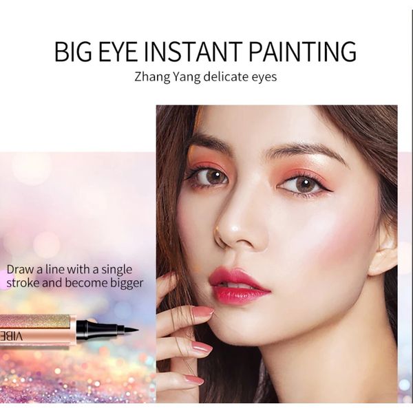 EYELINER Waterproof Long Lasting, Quick Drying Makeup Glitter