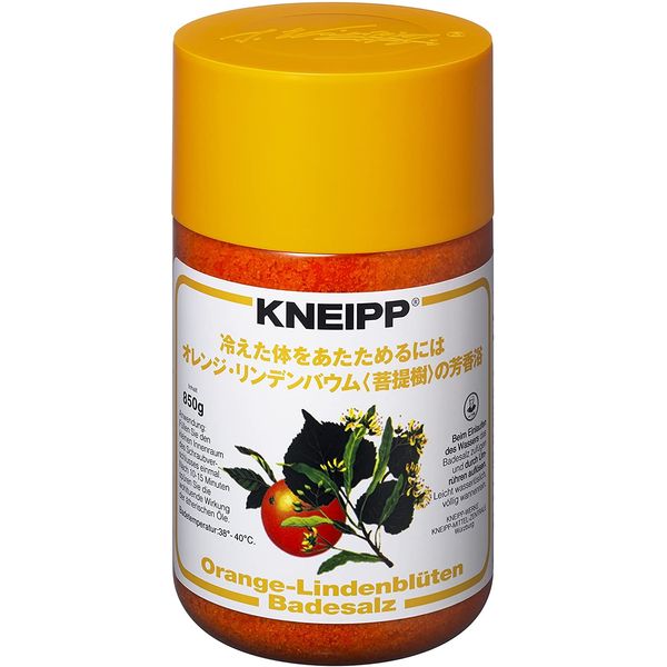 Kneipp Bath Salt Orange Lindenbaum Linden Scent (850 g)