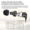 SoundMAGIC E80D USB-C In-Ear Stereo Headphones, Right Angle Plug, Inline Controller, Metal Housing, 10mm Dynamic Driver, Waterproof, Dustproof, Black