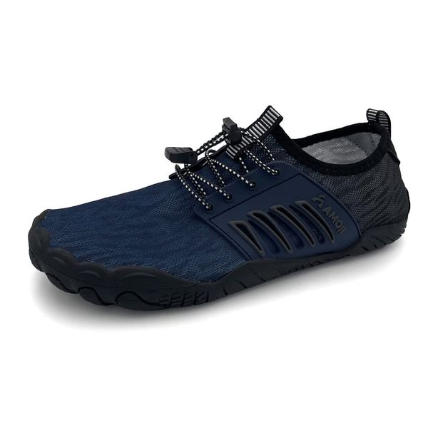 Amoji FZ502 Marine Shoes, Water Shoes, FZ502-navy