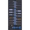 BGS 4043 | Tool Tray 1/3: Brush Assortment | 20 pcs.