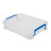 Super Stacker Document Boxes - Clear, 5 Pack - Perfect for Organizing & Storing!