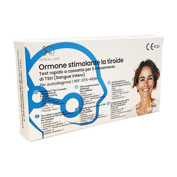 TSH Test - Dosage for Thyroid Function - Hypothyroidism Diagnosis - Rapid Thyroid Test - Complete Kit for Analysis at Home