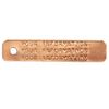 Custom Stamped Copper Trap Tags (300 Pack)