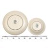 Awasaka Mogu Lunch Hedgehog Plate Pair 7-2099