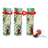AB TOOLS 3pk Kitten Cat Christmas Cracker Gift Each Cracker Contains 4 Different Textured Balls