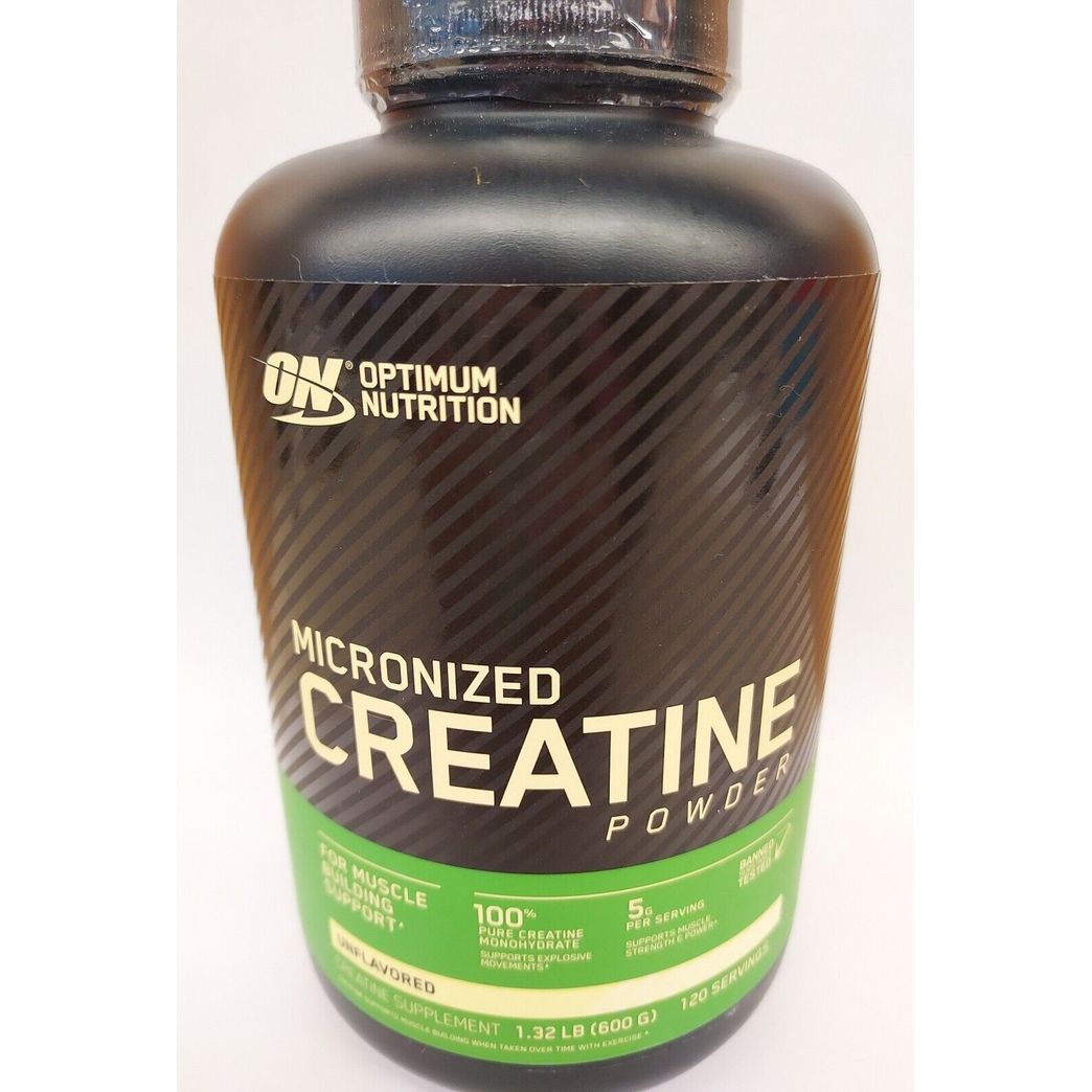 Creatine Monohydrate Powder 600 Grams (1.32lb), Unflavored