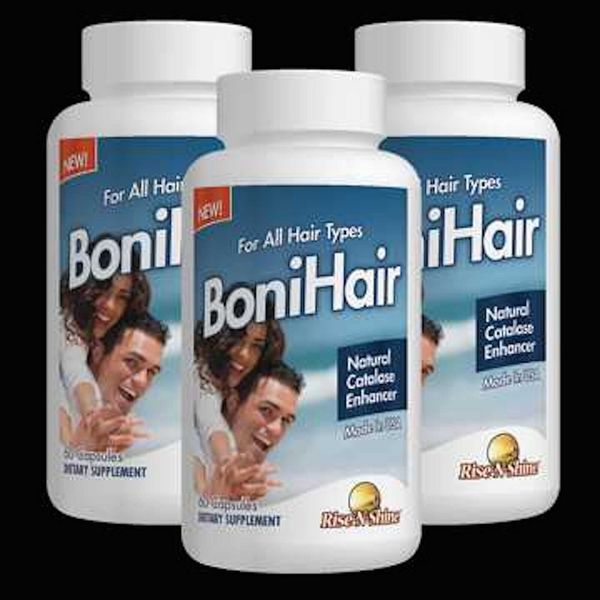 BoniHair Catalase Enzyme Enhancer -  3 Month Supply - Direct from Manufacturer