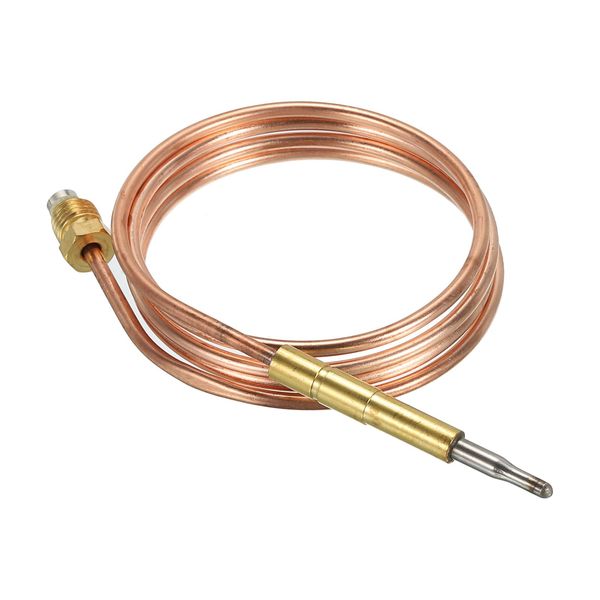 sourcing map 750mv Thermopile Gas Fireplaces Thermocouple M9 for Frying Furnace Generator Gas Fryer Stove Oven Water Heater Replacement Parts 35"