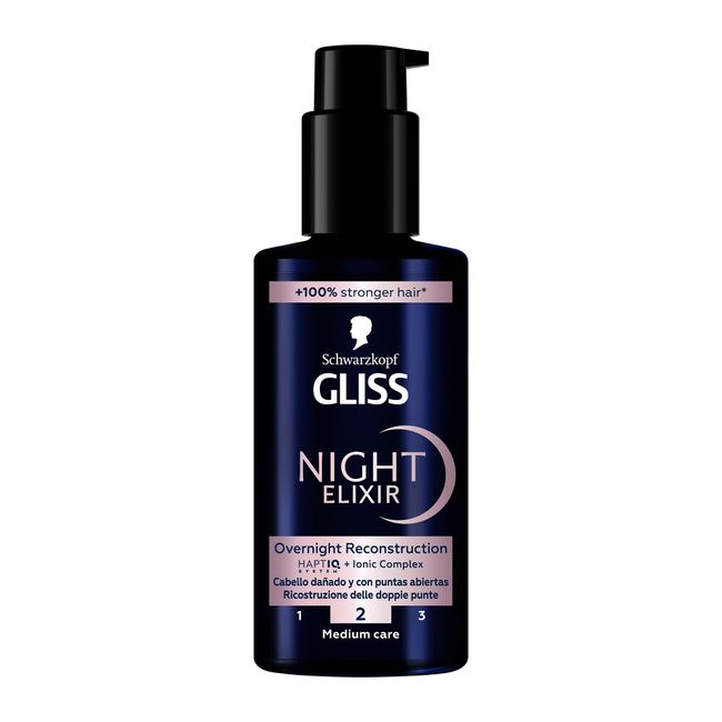 Gliss Night Elixir Split H Mira Haarmaske, 100 ml