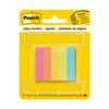 Post-it 6705AN Page Flag Markers, Assorted Brights, 100 Strips/Pad, 5 Pads/Pack