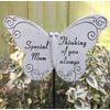 Memorial Butterfly Special Mum on Stick , Put By Grave Side