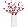 HCHLQLZ White Decorative Ceramic Vase
