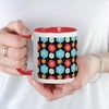 CafePress Bright Pretty Folwer Pattern Mug 11 oz (325 ml) Ceramic Coffee Mug