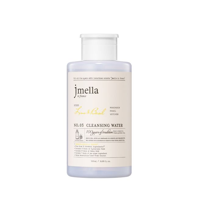 J Mela in France Lime and Basil Cleansing Water