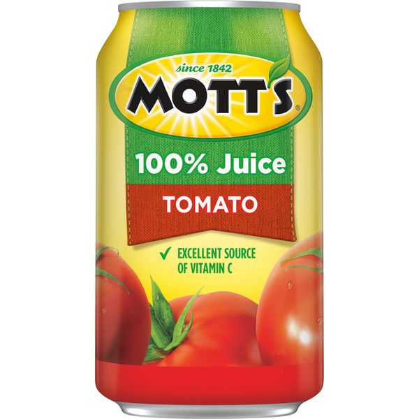 Mott's 100% Tomato Juice, 11.5 Fluid Ounce Can, 24 Count