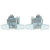 Labwork Left&Right Side Door Hinge For 1994-2002 Dodge Ram 1500 2500 3500 Silver