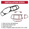 Dashboard Panel Trim Dash Board Cover for Dodge Challenger 2015+ SXT R/T SRT GT