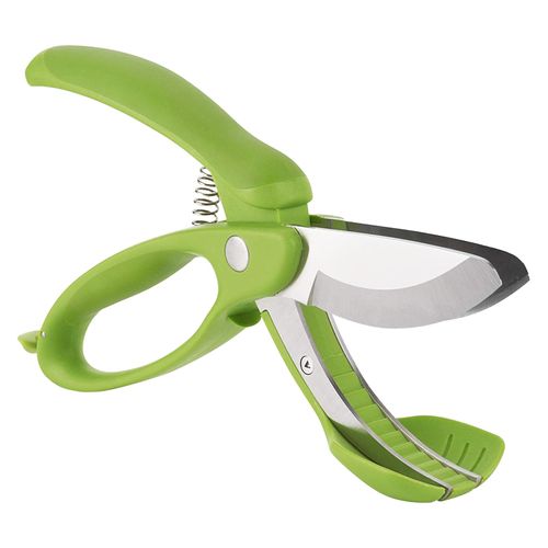 Trudeau Toss and Chop Salad Tongs, Stainless Steel