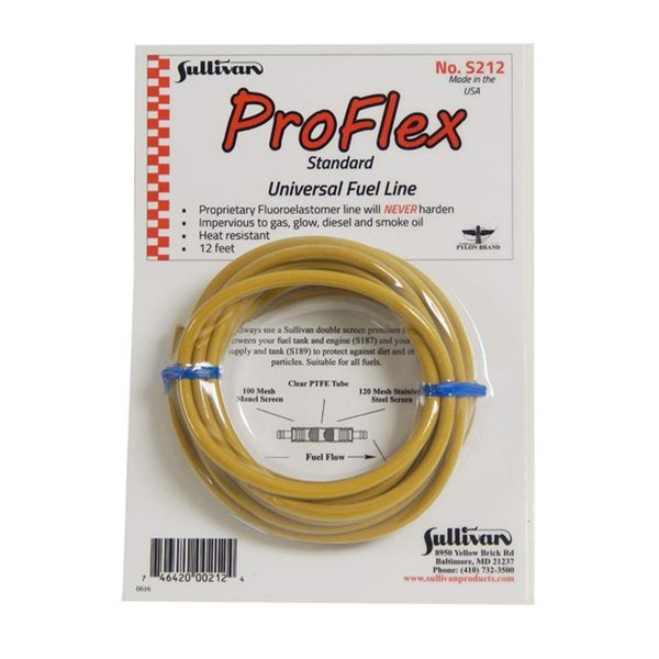 Sullivan S212 ProFlex Standard Fuel Line 12', S212