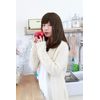 Priscilla BO-03 Long Hat Wig, Heat Resistant, TDB, Dark Brown